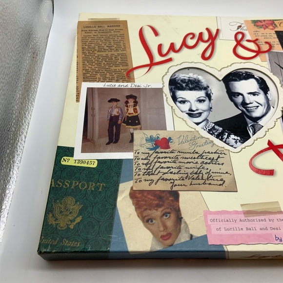 Vintage I Love Lucy Lucy and Desi Real-Life 3D Hardcover Scrapbook and Cover - Picture 2 of 15
